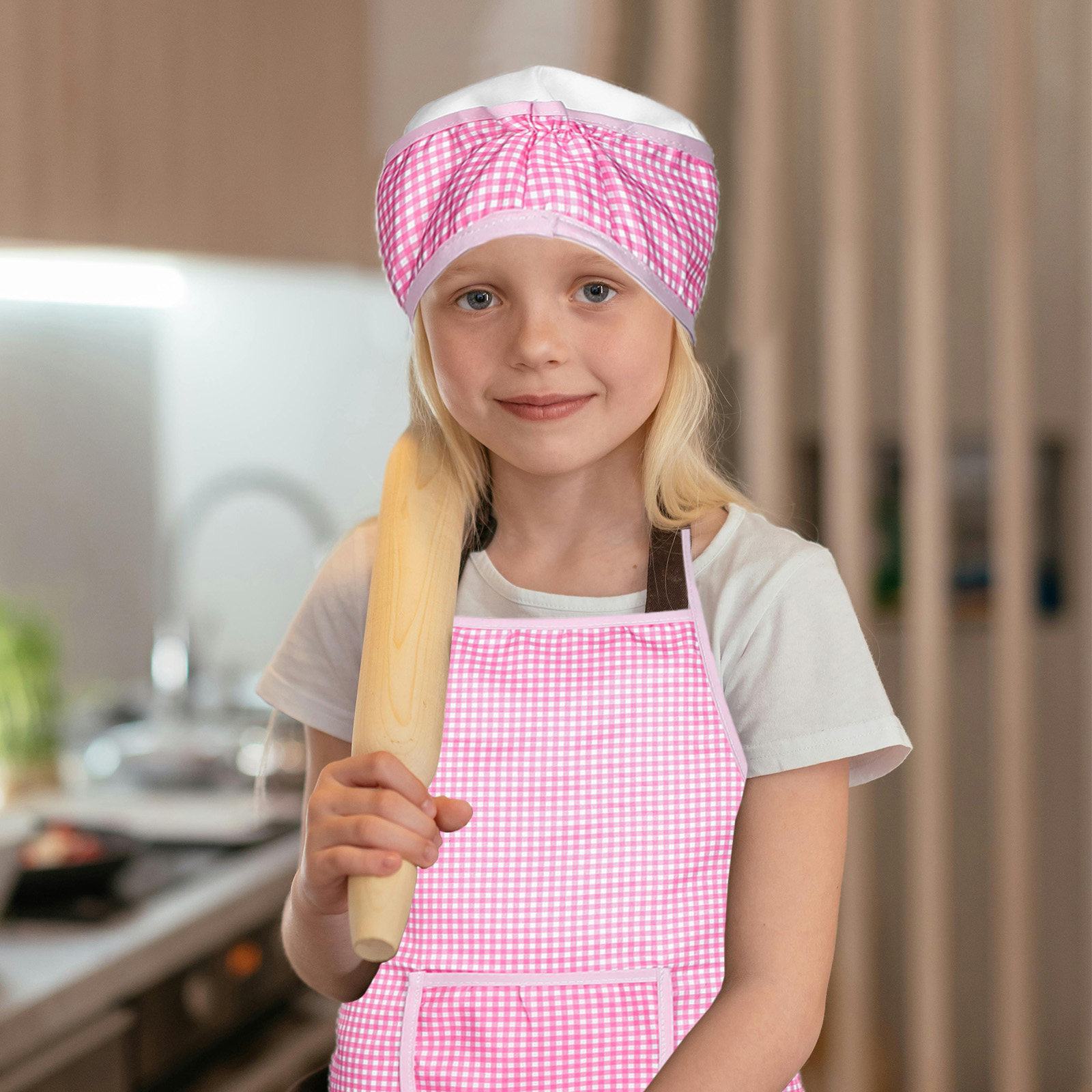 Baking Kitchen Set Up - 1 Set Çocuk Önlüğü ve Şef