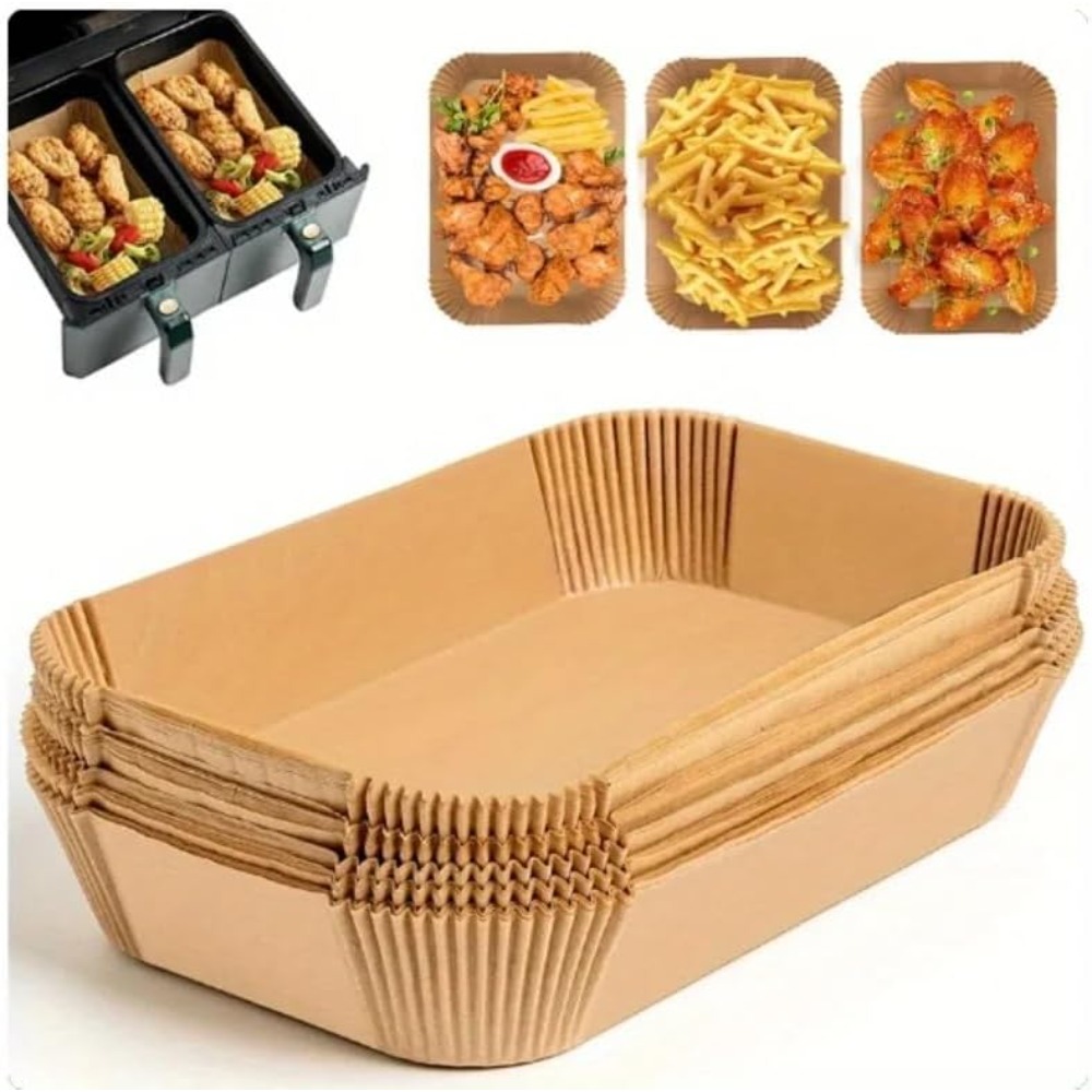 Kitchen Baking Store - 50/100 adet Tek Kullanımlık Hava Fritöz