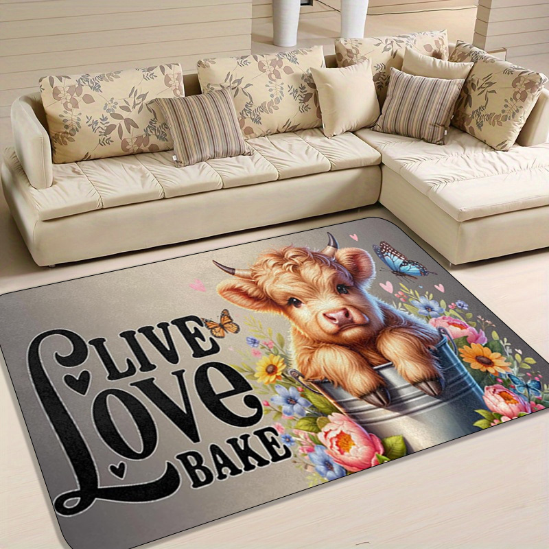 Kitchen Living Baking Mats - 1 adet Live Love Bake Halısı