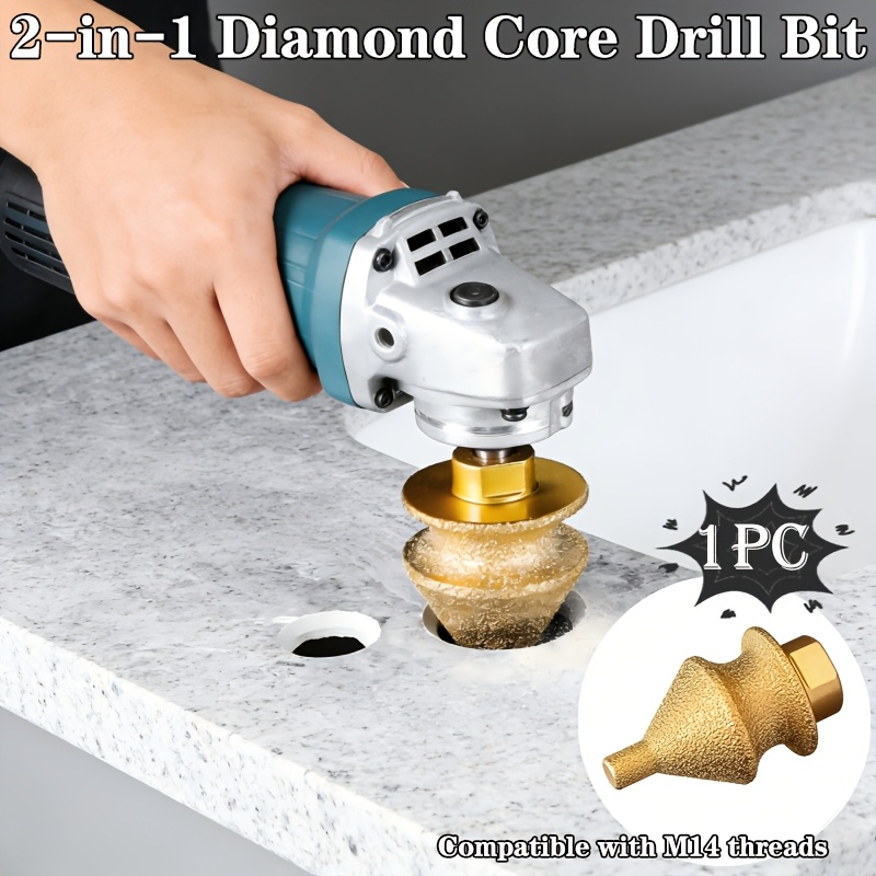 Rolling Pin Marble - M14 Endüstriyel Dişli Elmas Delik Kesici