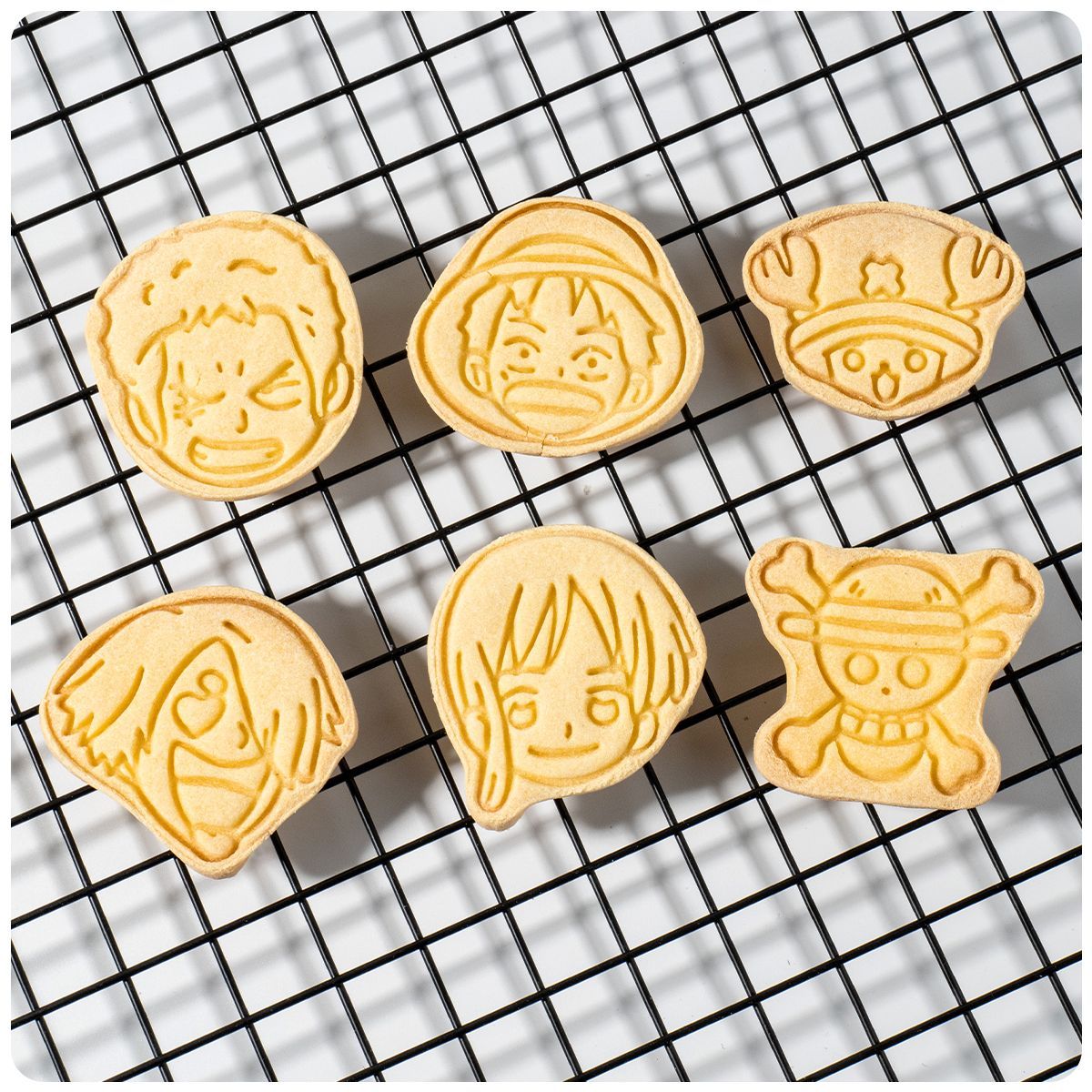 Kitchen Baking Gifts - Anime One Piece Kurabiye Kalıbı Seti
