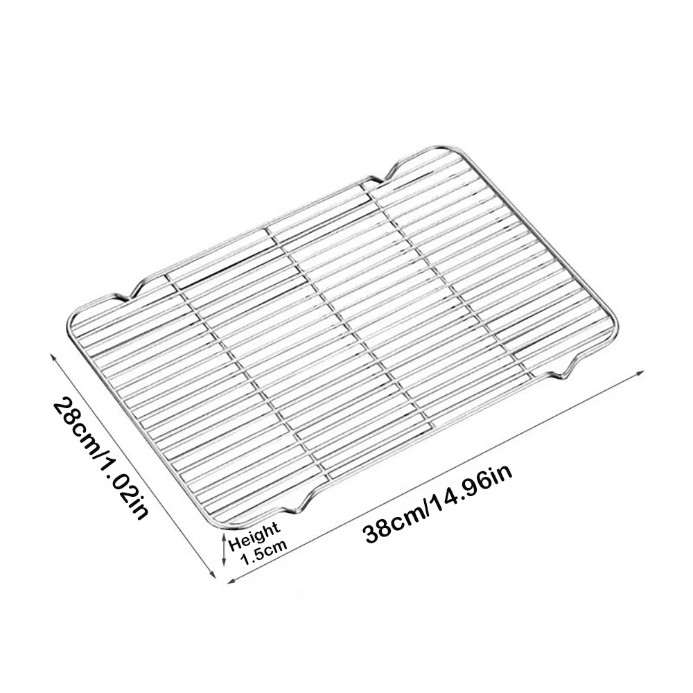 Kitchen Baking Tray Rack - Yeni Paslanmaz Çelik Soğutma Rafı Yapışmaz
