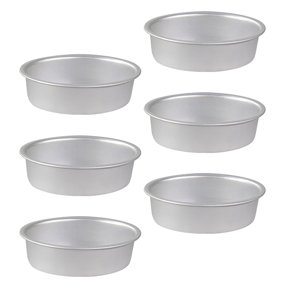 Kitchen Baking Pan - 6 Adet Oval Kek Kalıbı Alüminyum