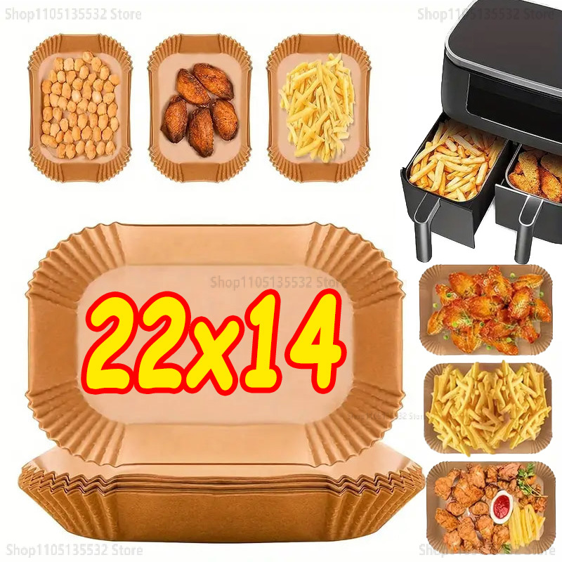 Kitchen Baking Store - Tek kullanımlık hava fritöz kağıdı yapışmaz