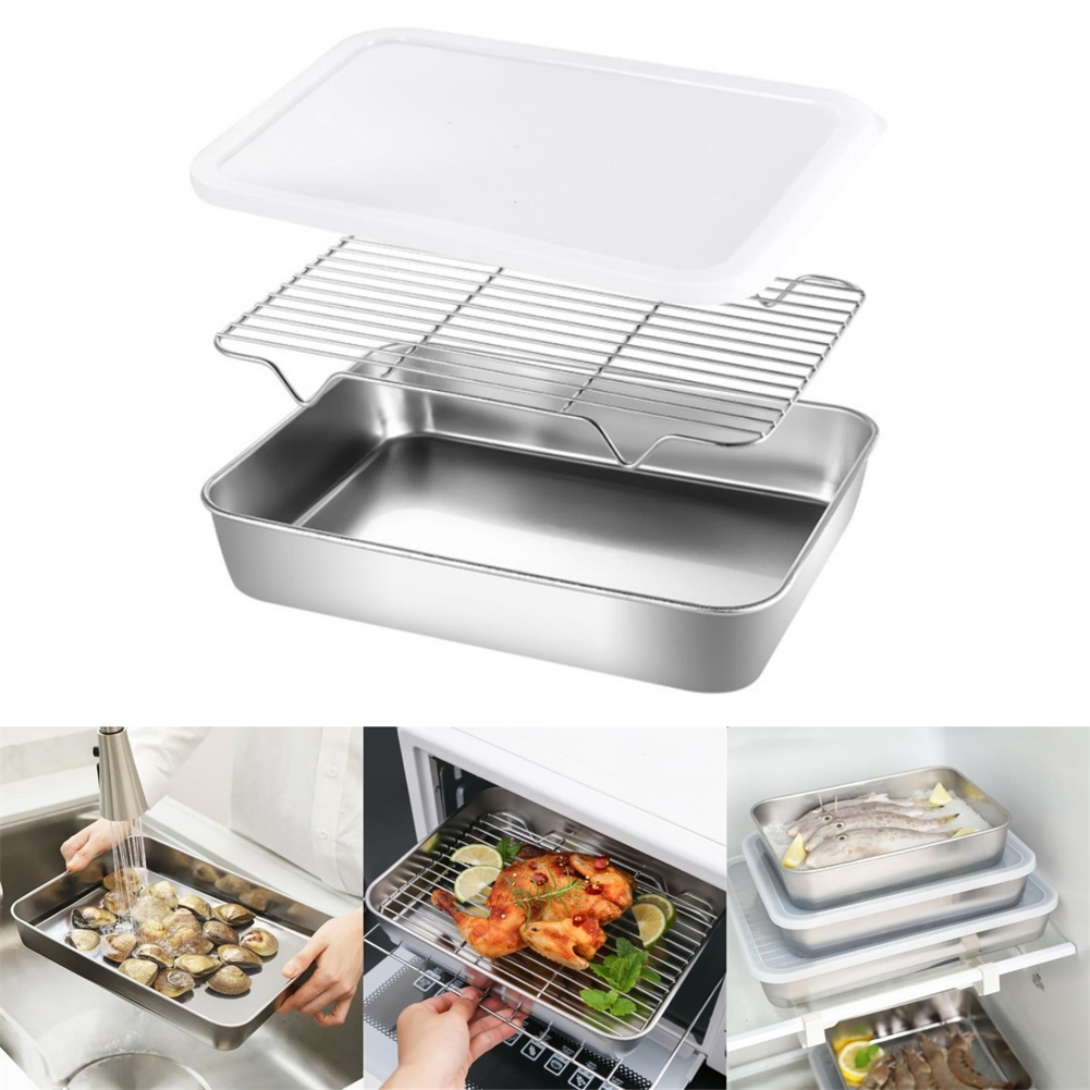 Kitchen Baking Tray Rack - Paslanmaz çelik tel raf ile fırın