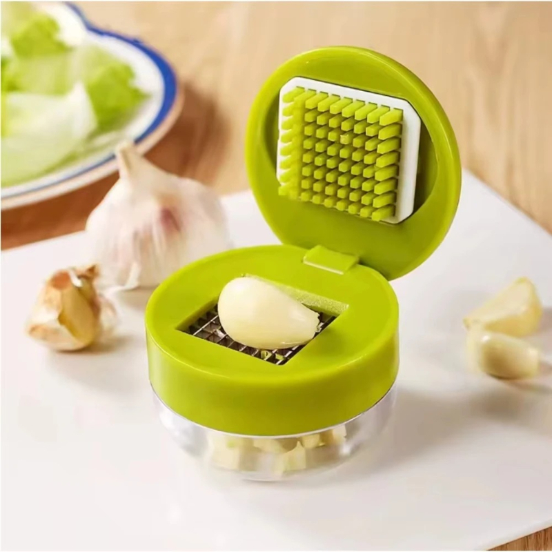 Kitchen Baking Tray Organizer - Sarımsak Ezici Manuel Sarımsak Doğrayıcı Dilimleyici
