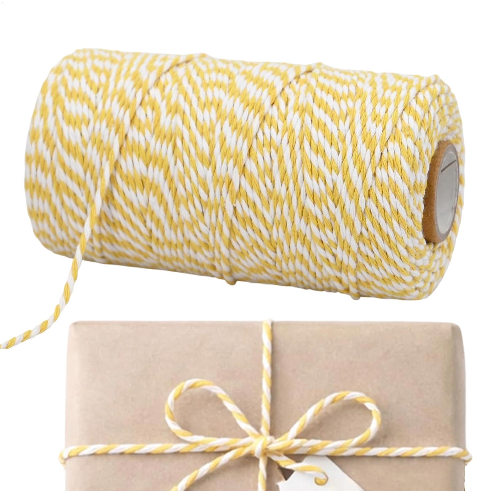 Kitchen Baking Twine - 2mm 328ft Doğal Pamuk İpi Çok