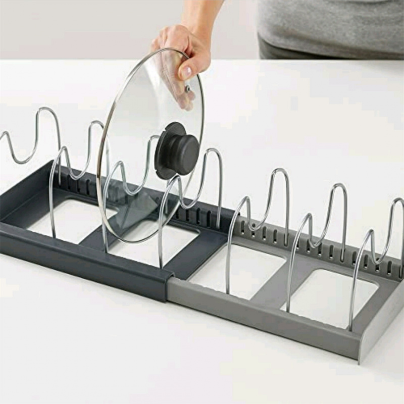 Kitchen Baking Drawer - Ayarlanabilir Genişletilebilir Mutfak Çekmece Düzenleyici (Tencere,