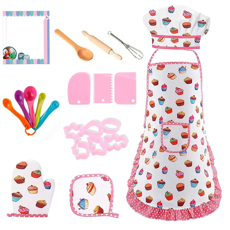 Baking Kitchen Set Up - Mutfak Oyuncakları Pişirme Taklidi Oyun Seti