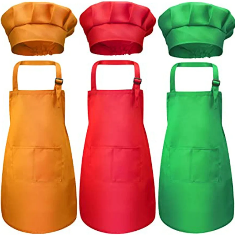 Baking Kitchen For Kids - Çocuk Şef Önlüğü Ön Cepli Önlük