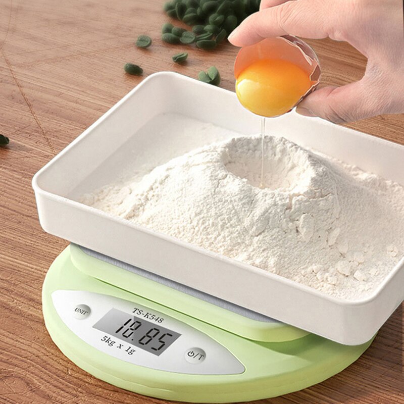 Kitchen Baking Area - Dijital Mutfak Terazisi 5kg/1g Hassas Elektronik