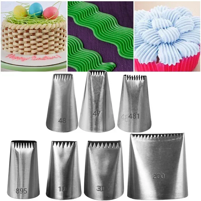 Kitchen Baking Decor - 1/3/4/5/7 adet mutfak aletleri yeni sepet