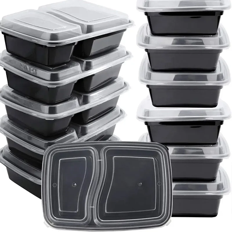 Kitchen Baking Tins - 10 takım kapaklı tek kullanımlık yiyecek