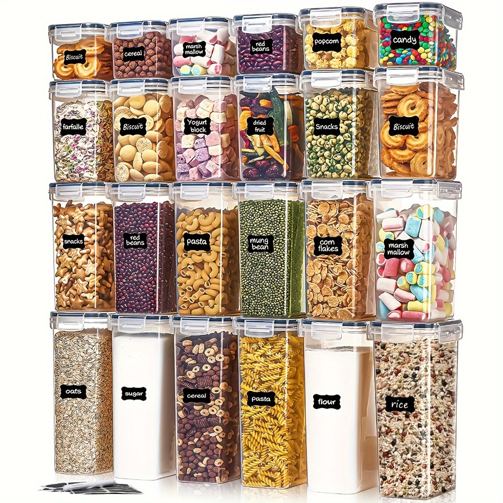 24 adet gıda saklama kapları 1 - Kitchen Baking Tins incelemesi ve fiyatı
