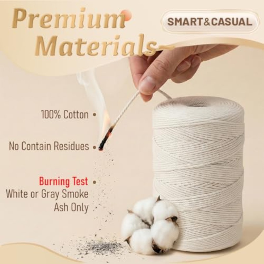 %100 Pamuklu Kasap İpi 2mm Gıd - Kitchen Baking Twine incelemesi ve fiyatı