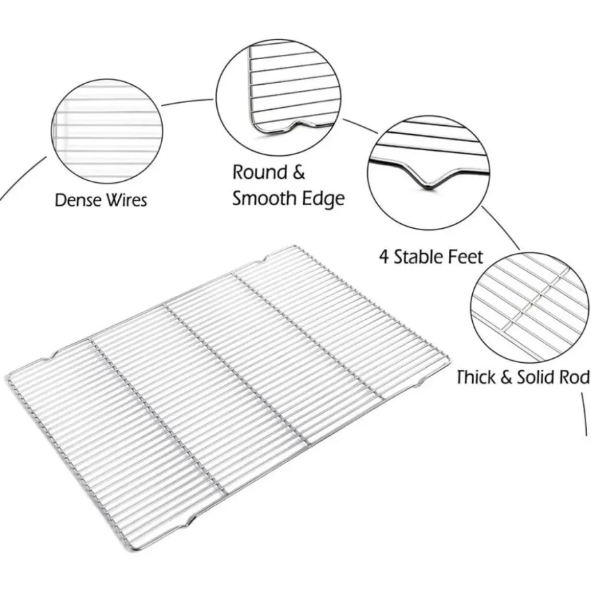 304 Paslanmaz Çelik Fırın Teps - Kitchen Baking Tray Rack incelemesi ve fiyatı