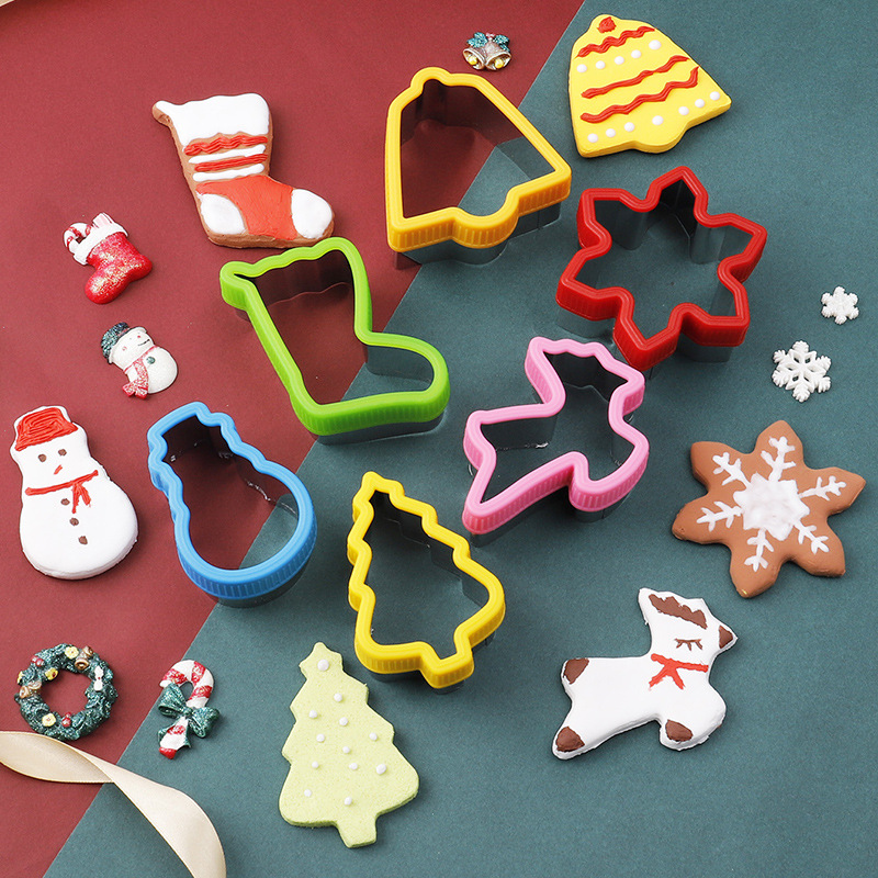 Noel çerez kesme el çantası 6  - Kitchen Baking Set incelemesi ve fiyatı