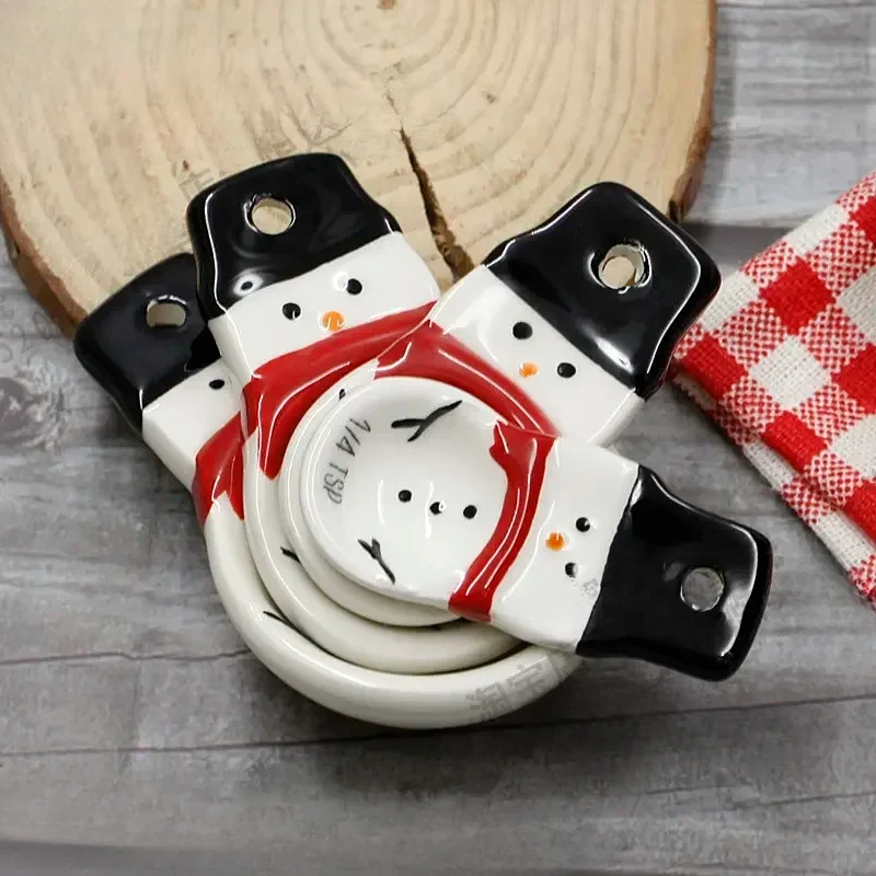 4 adet Noel Ölçüm Kaşık Seti,  - Kitchen Baking Gifts incelemesi ve fiyatı