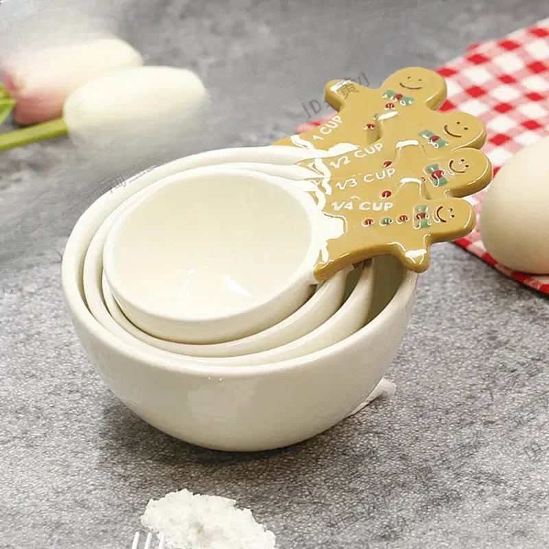4 adet Noel Ölçüm Kaşık Seti,  - Kitchen Baking Gifts incelemesi ve fiyatı