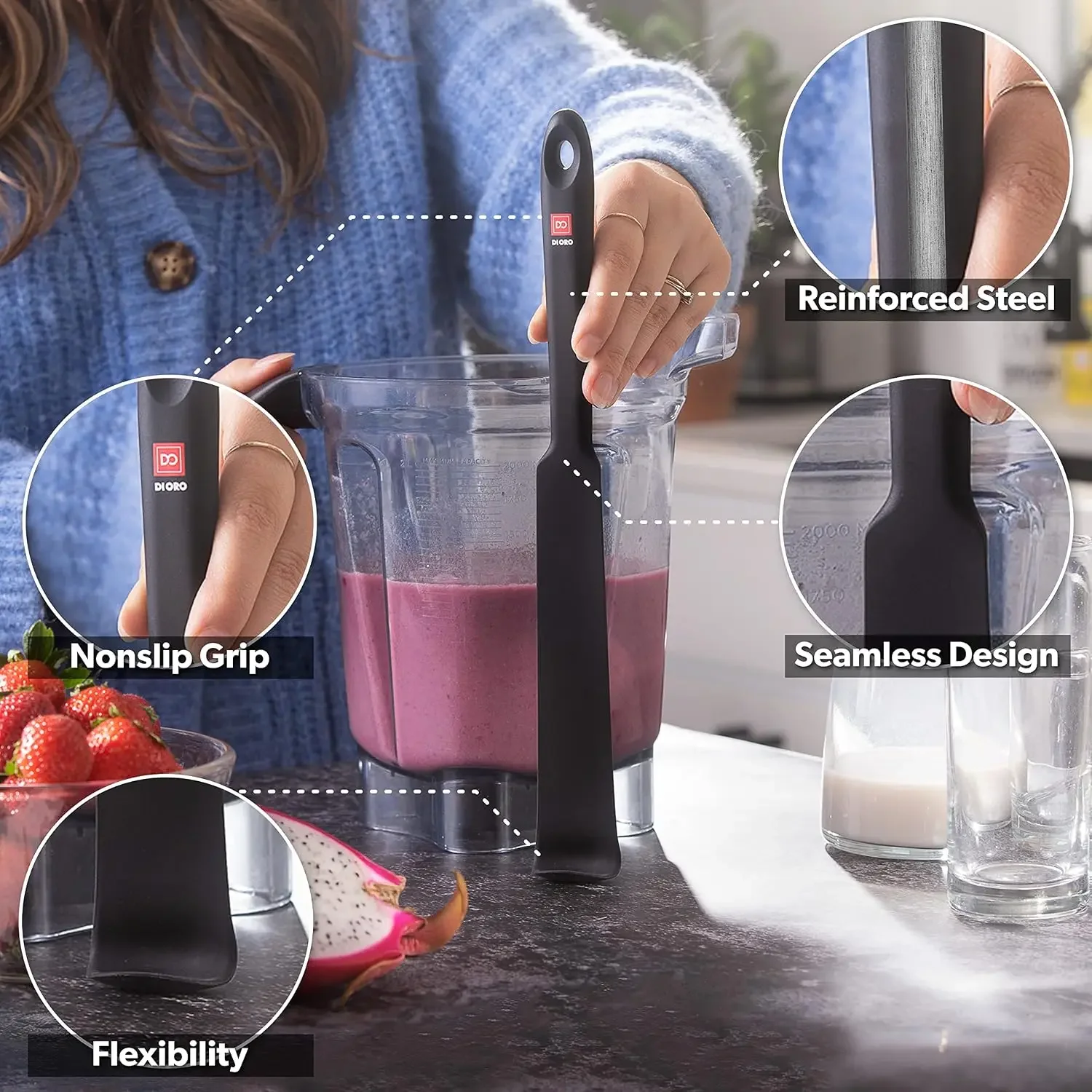 Silikon Blender ve Kavanoz Spa - Kitchen Baking Blender incelemesi ve fiyatı