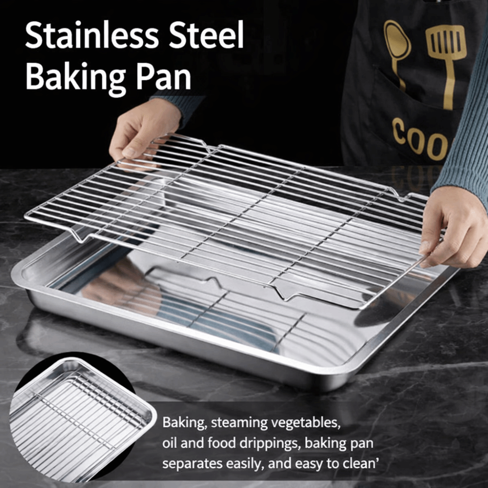 Taşınabilir Yapışmaz Paslanmaz - Kitchen Baking Tray Rack incelemesi ve fiyatı