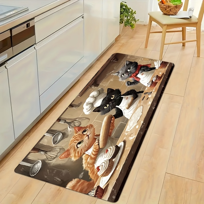 Sevimli Şef Kedi Mutfak Uzun M - Kitchen Living Baking Mats incelemesi ve fiyatı
