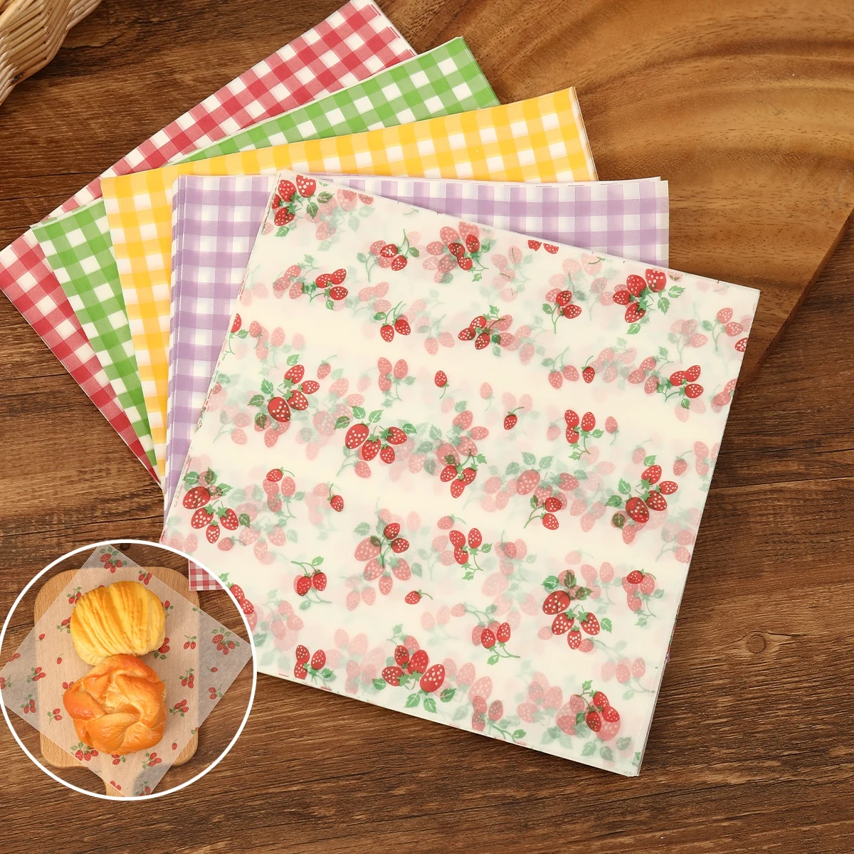 50 adet yağa dayanıklı ambalaj - Kitchen Baking Gifts incelemesi ve fiyatı