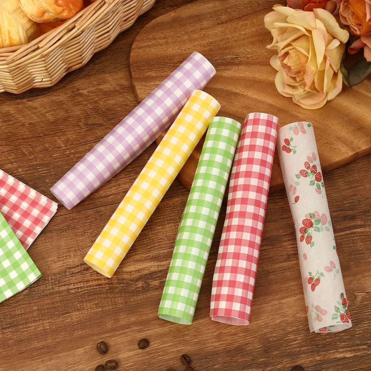 50 adet yağa dayanıklı ambalaj - Kitchen Baking Gifts incelemesi ve fiyatı