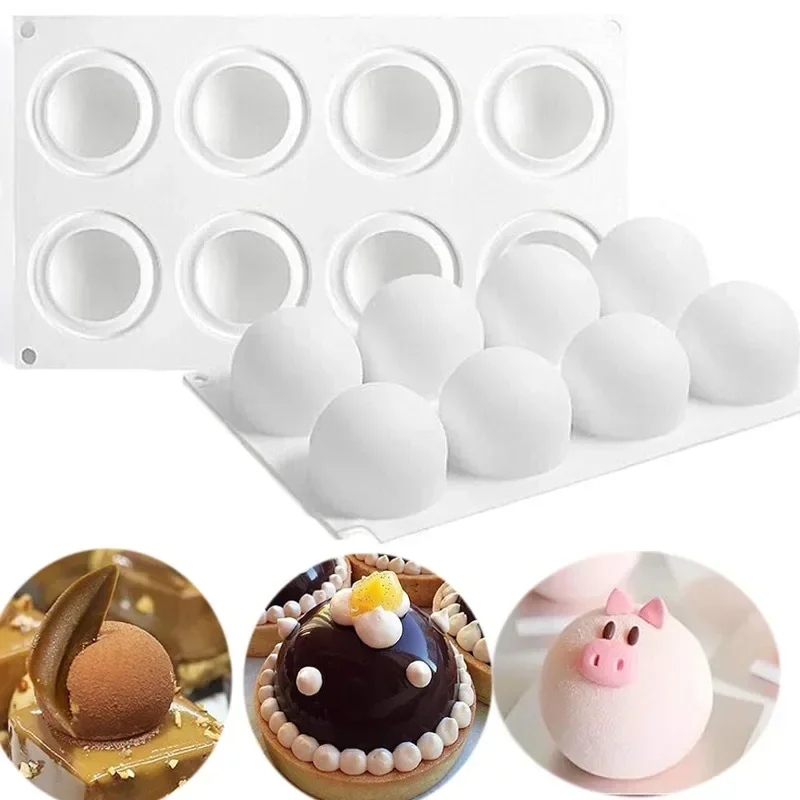 3D Küre silikon kalıp Mousse K - Kitchen Baking Store incelemesi ve fiyatı