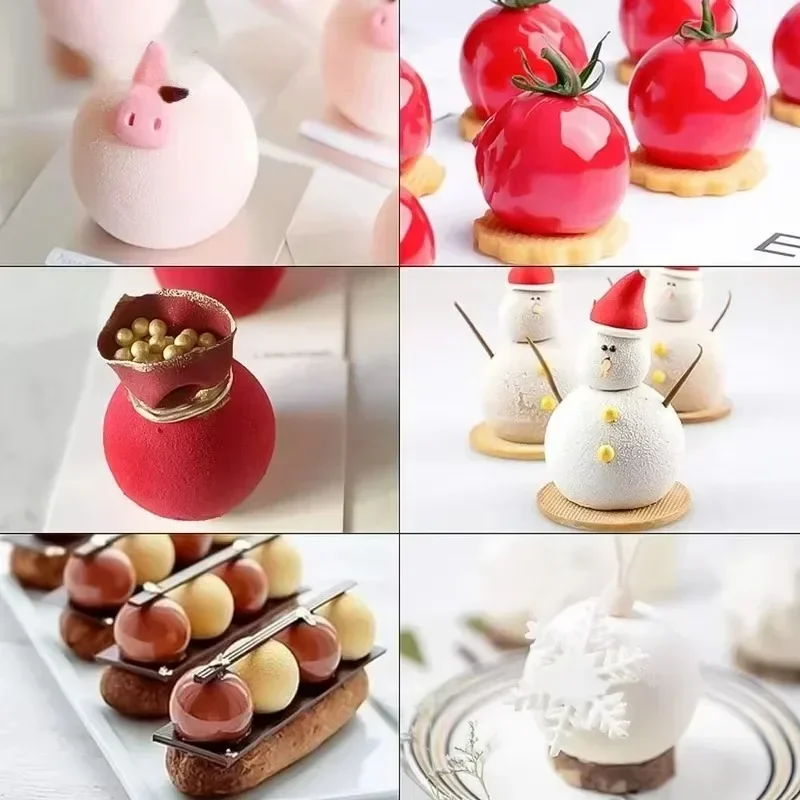 3D Küre silikon kalıp Mousse K - Kitchen Baking Store incelemesi ve fiyatı