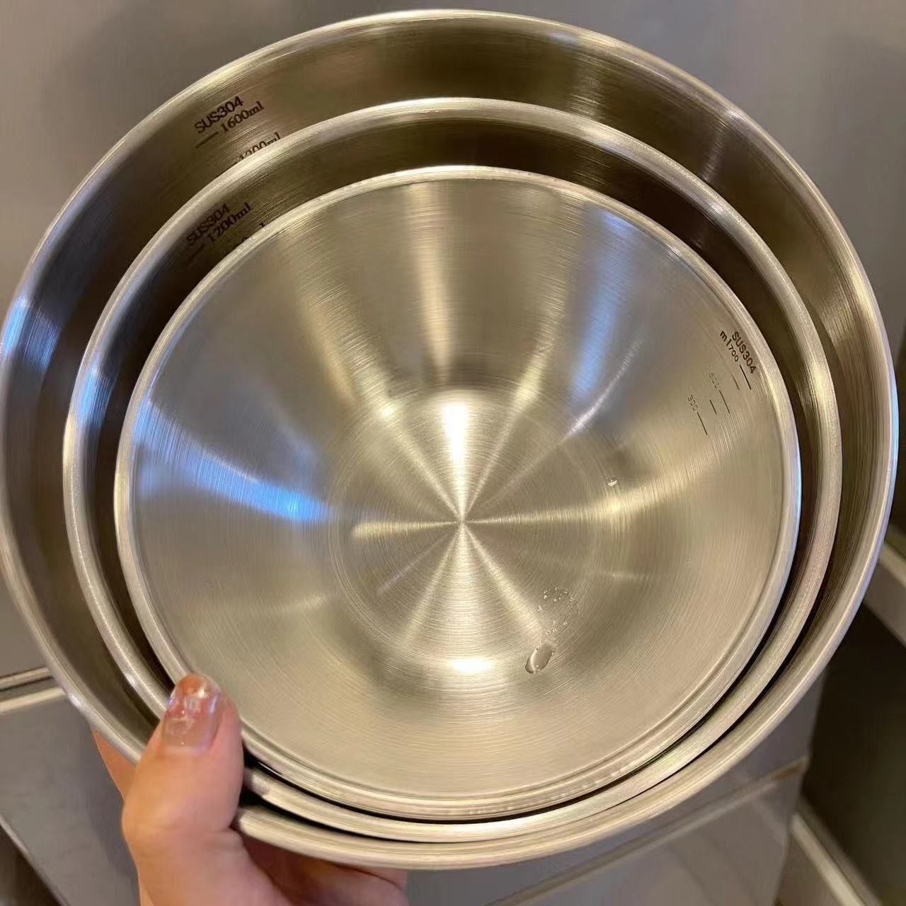 1-3 Paslanmaz Çelik Kase Seti, - Kitchen Baking Set incelemesi ve fiyatı