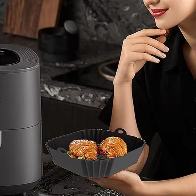 1 adet silikon hava fritöz ten - Kitchen Baking Trays incelemesi ve fiyatı