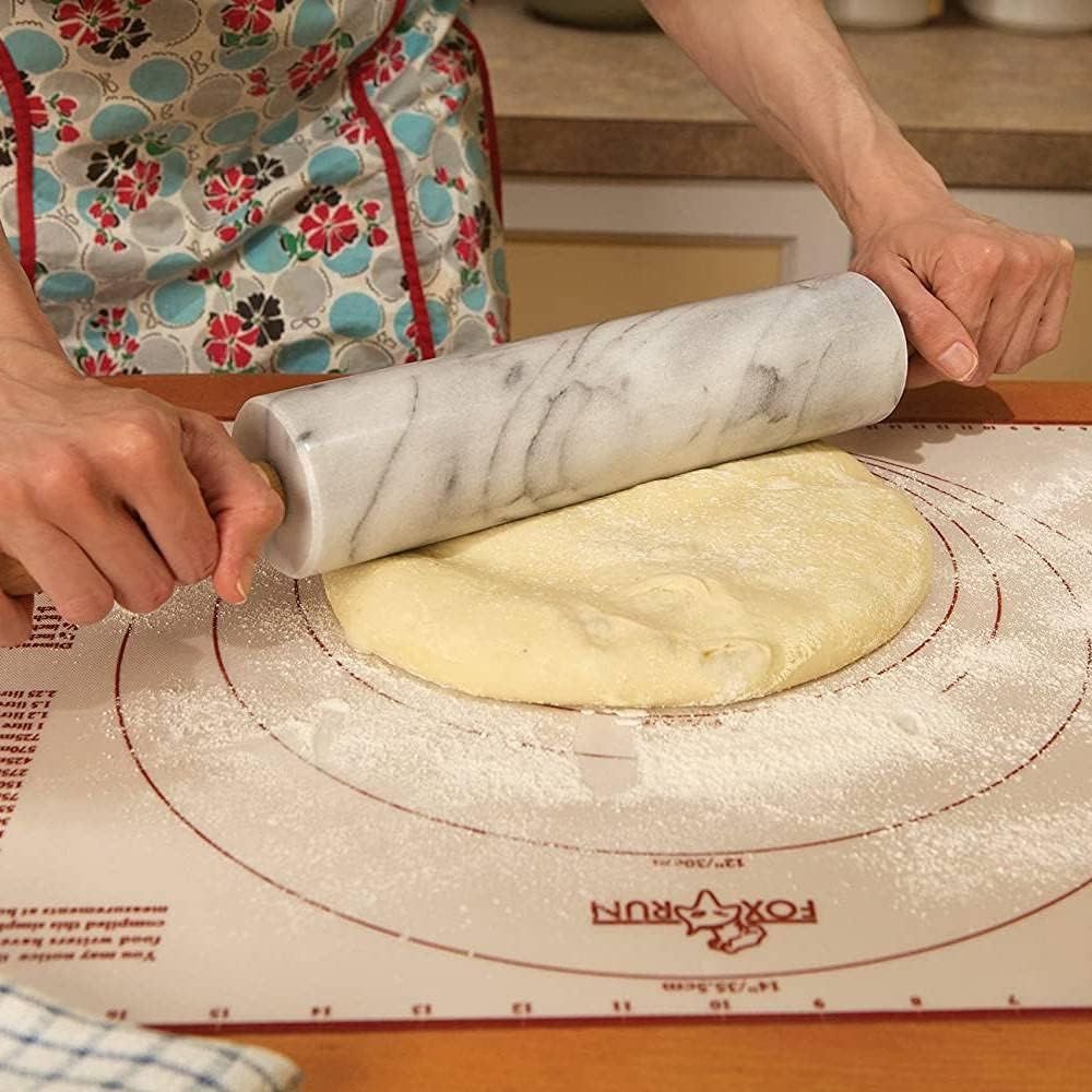 10 İnç Beyaz Mermer Oklava ve  - Rolling Pin Marble incelemesi ve fiyatı