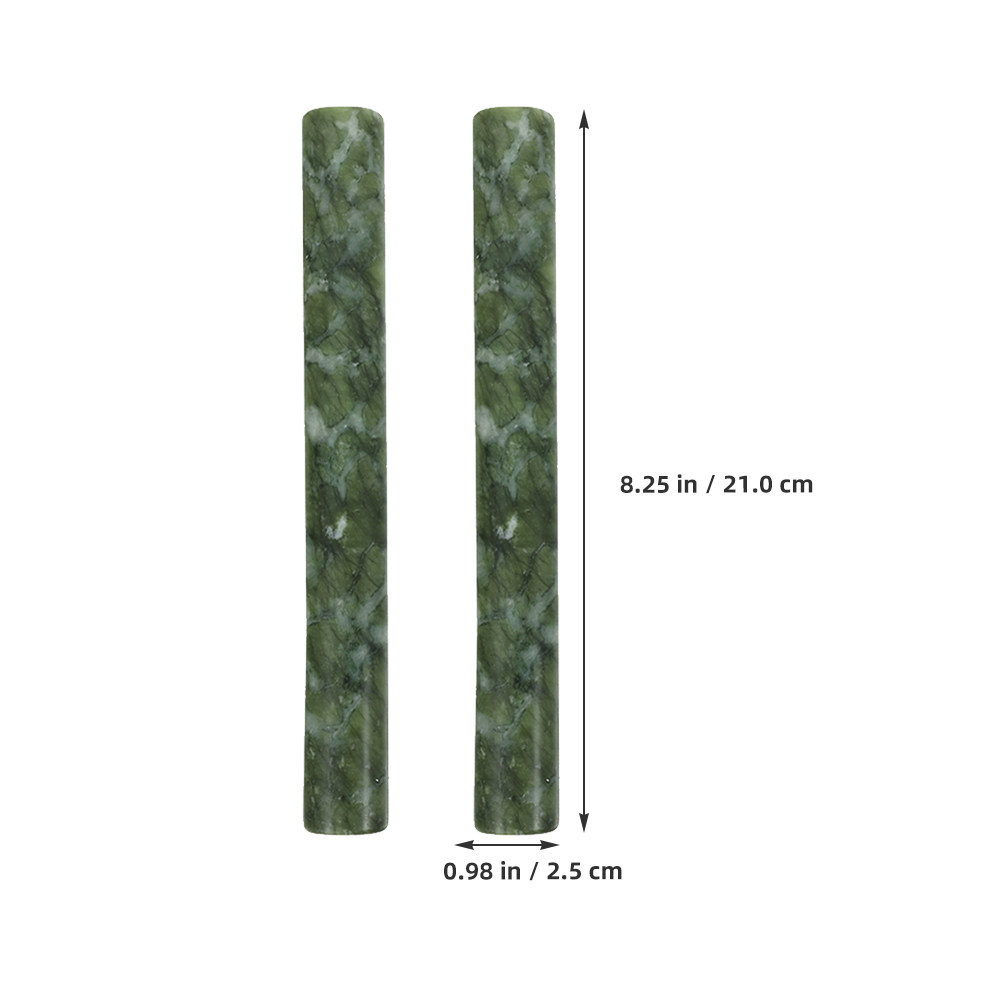 2 adet doğal taş hamur açma ma - Rolling Pin Marble incelemesi ve fiyatı