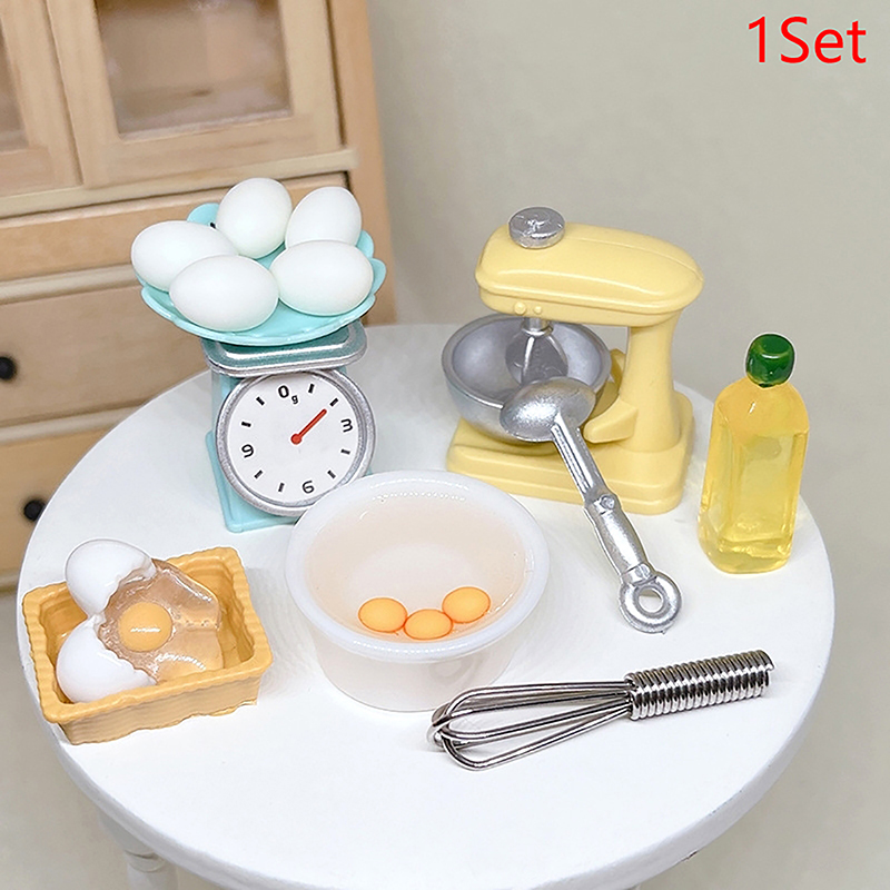 1 takım 1:12 Dollhouse minyatü - Kitchen Baking Area incelemesi ve fiyatı