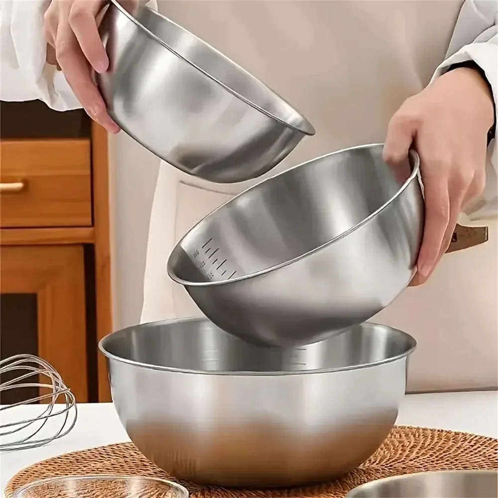 1-3 Paslanmaz Çelik Kase Seti, - Kitchen Baking Set incelemesi ve fiyatı