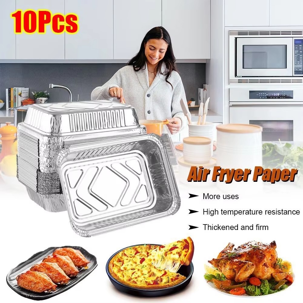10 adet kapaklı alüminyum foly - Kitchen Baking Trays incelemesi ve fiyatı