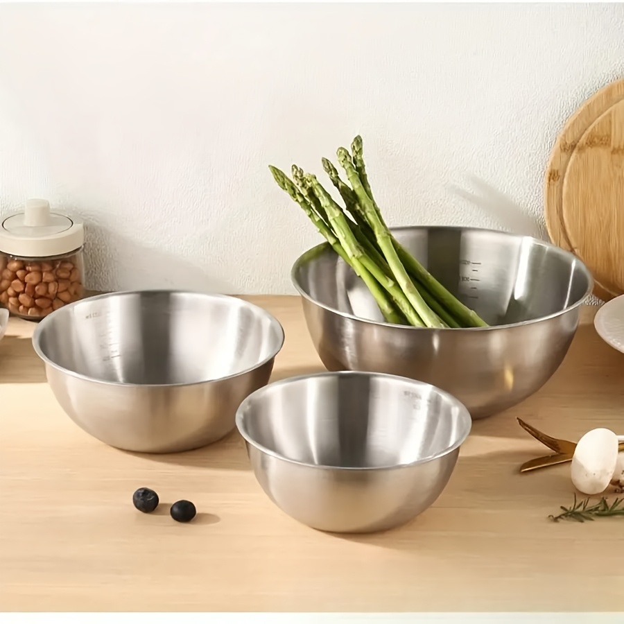 3'lü Paslanmaz Çelik Salata Ka - Kitchen Baking Store incelemesi ve fiyatı