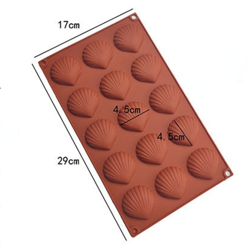 Gıda sınıfı Madeleine kek kalı - Kitchen Baking Store incelemesi ve fiyatı