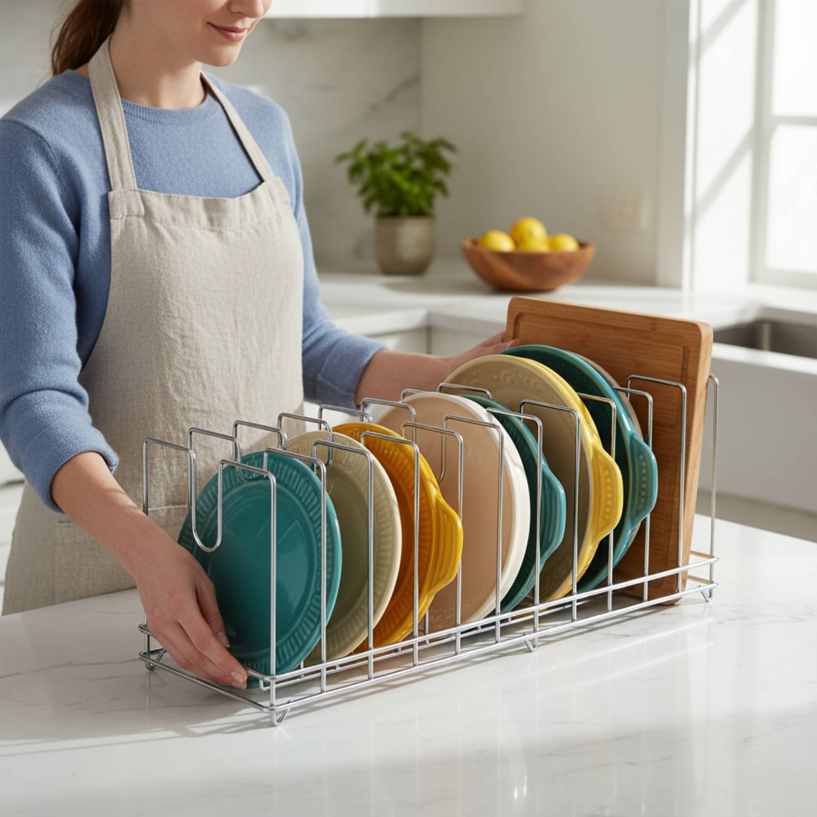 Pizza Tavası Rafı Yer Tasarruf - Kitchen Baking Tray Rack incelemesi ve fiyatı