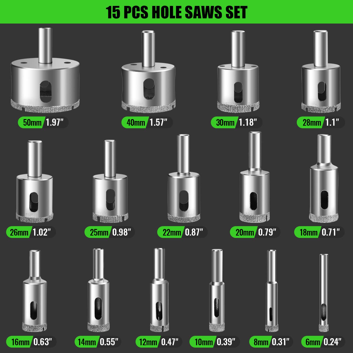 17 Parça Elmas Karo Delme Uçla - Rolling Pin Marble incelemesi ve fiyatı