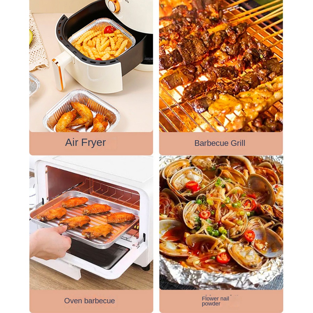 20CM hava fritözü alüminyum fo - Kitchen Baking Trays incelemesi ve fiyatı