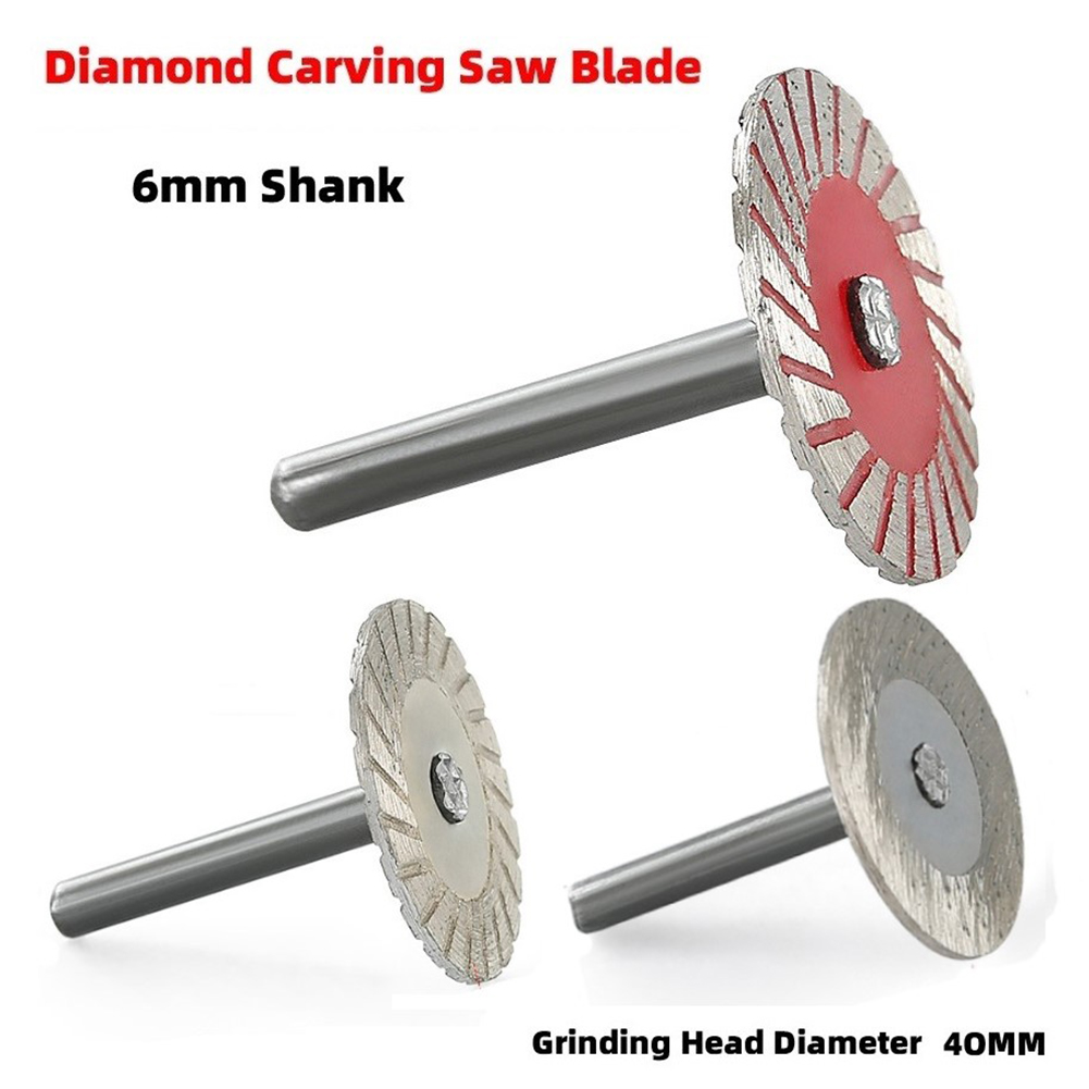 40mm Elmas Kesme Diski 6mm Sha - Rolling Pin Marble incelemesi ve fiyatı