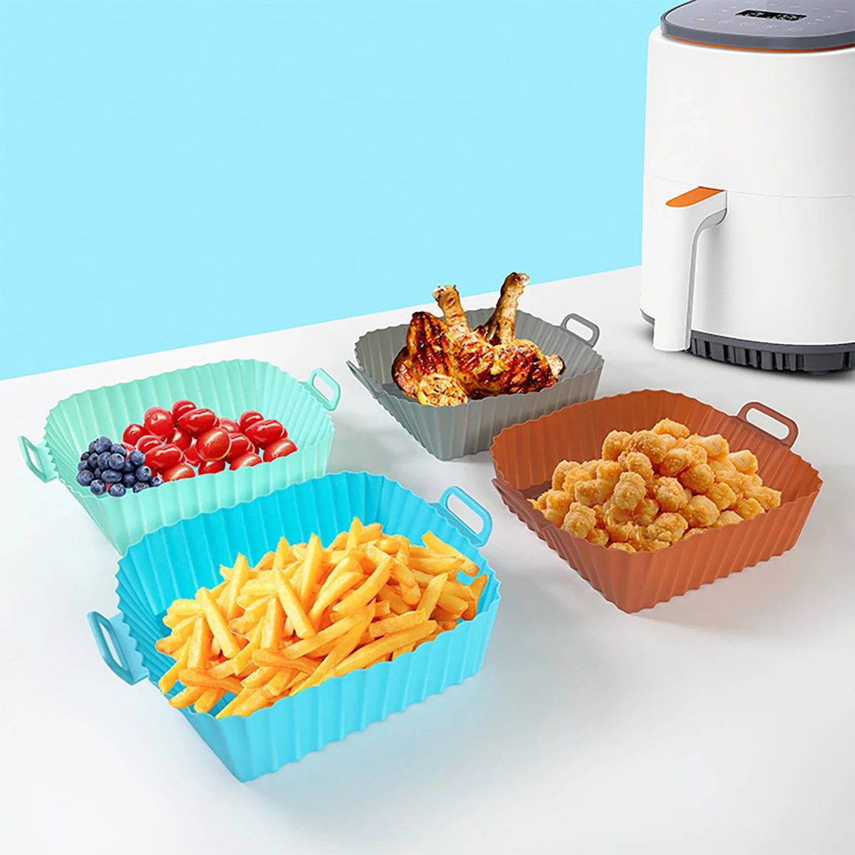 Silikon Fritöz Kalıbı Hava Fri - Kitchen Baking Oven incelemesi ve fiyatı